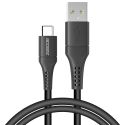 Accezz Câble USB-C vers USB Samsung Galaxy A22 (5G) - 1 mètre - Noir