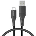 Accezz Câble USB-C vers USB OnePlus Nord 2 - 0,2 mètre - Noir
