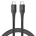 Accezz Câble USB-C vers USB-C iPhone 15 Plus - 1 mètre - Noir
