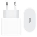 Apple Adaptateur secteur USB-C original iPhone 13 - Chargeur - Connexion USB-C - 20W - Blanc