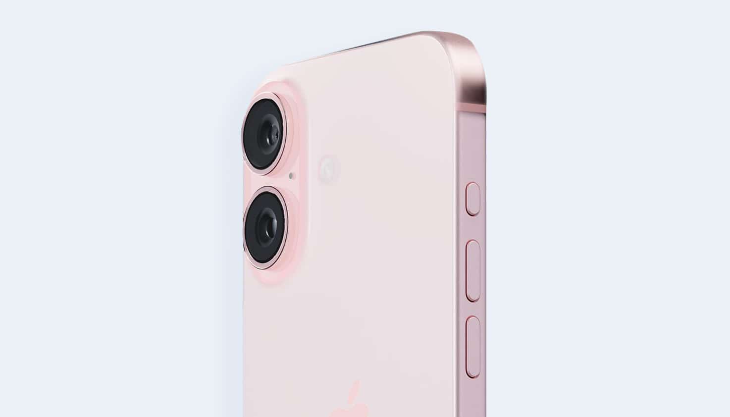 Un iPhone est visible avec un zoom sur le haut de l'écran, où l'on voit les capteurs Face ID.