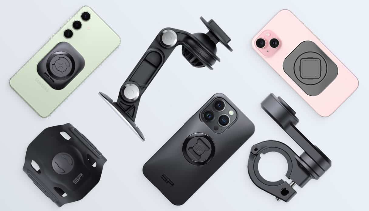 différents types de supports avec système de clic