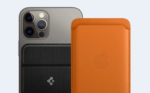 Porte-cartes pour t&eacute;l&eacute;phones