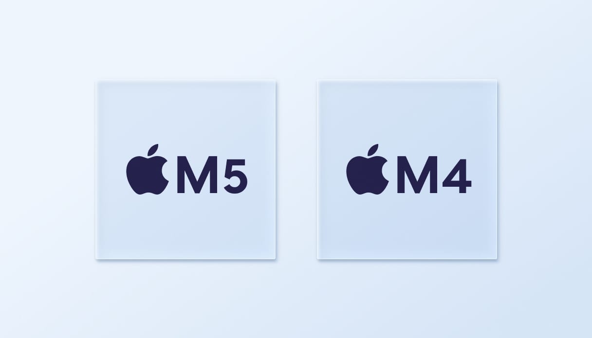 Quelle est la diff&eacute;rence entre la puce M4 et la puce M5 ?
