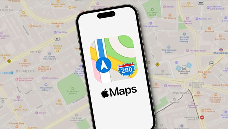 iPhone 16 avec iOS 18, Maps propose cartes topographiques, réseaux de sentiers et suivi des randonnées hors ligne.