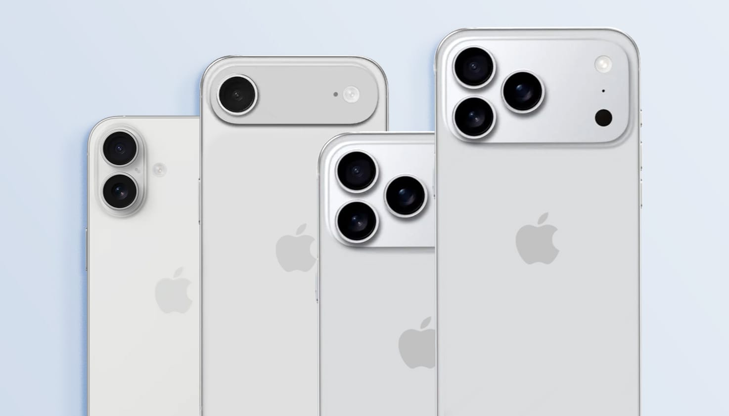 Le design de l'Apple iPhone 17.