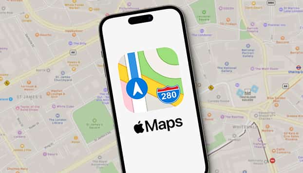 iPhone 16 avec iOS 18, Maps propose cartes topographiques, réseaux de sentiers et suivi des randonnées hors ligne.